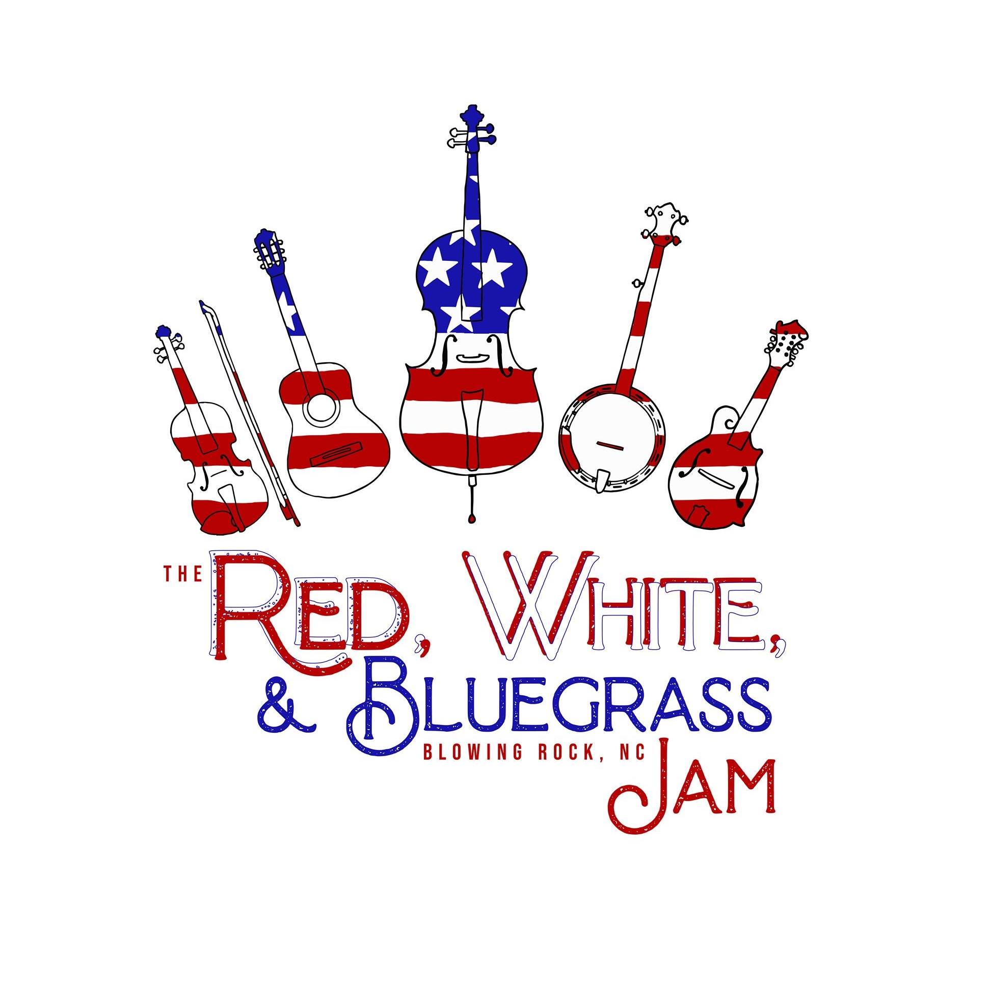 Red White Bluegrass Jam Blowing Rock.jpg